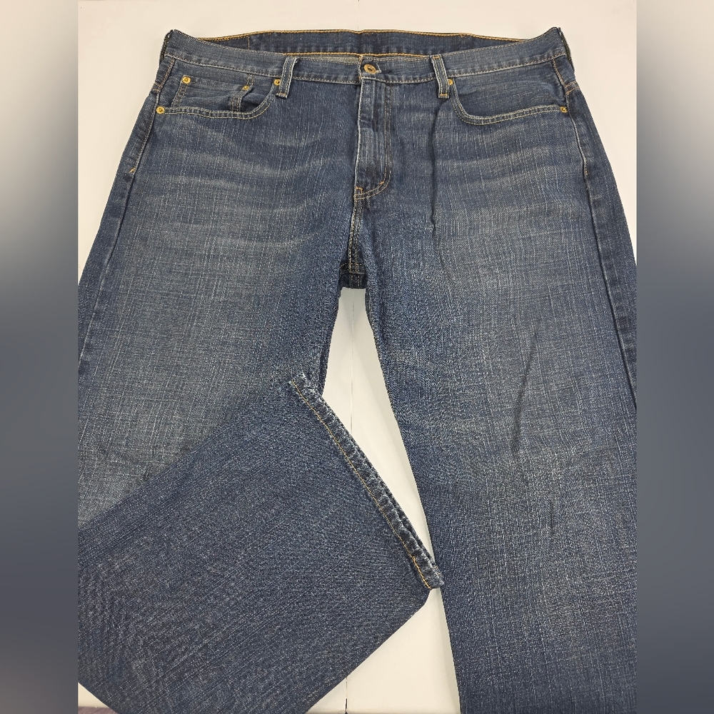 Levi Strauss & Co 569 Classic Blue Denim Straight Leg Jeans Size 38x32 H-3319